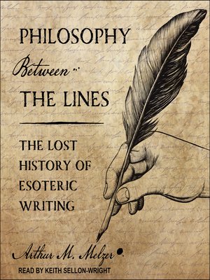 cover image of Philosophy Between the Lines